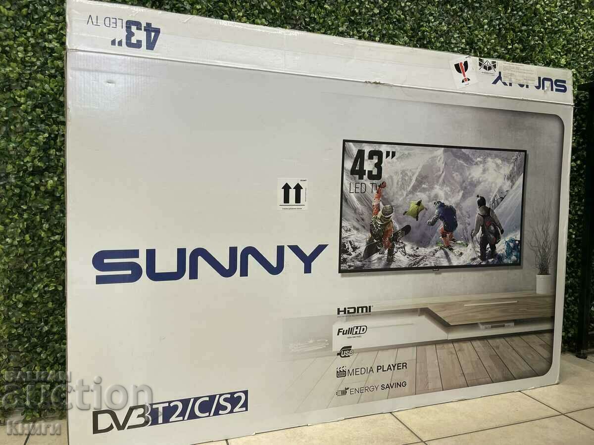 Телевизор Sunny 43 FHD, DVB-T2CS2, DLED