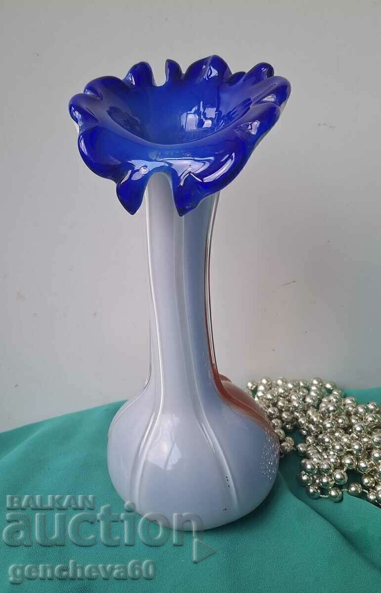 Frumoasa vaza cu flori de Murano - 7