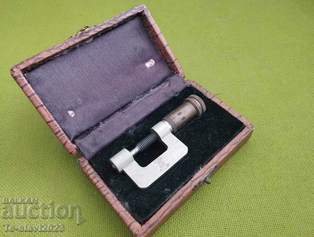 Old French micrometer (small size) original box