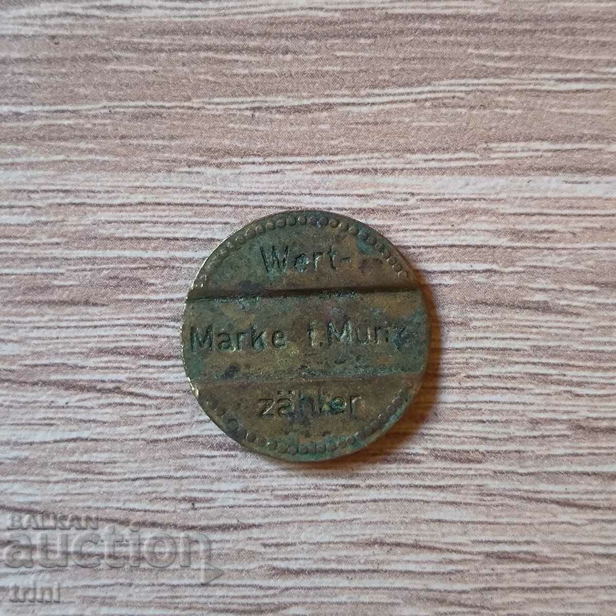 Token AEG FR Germania cu preț 8.00 BGN | € 4.09