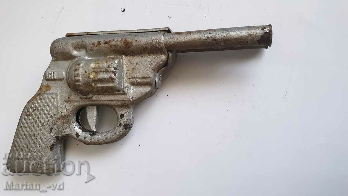 Old metal Russian toy gun - 5 Old metal Russian toy gun - 5