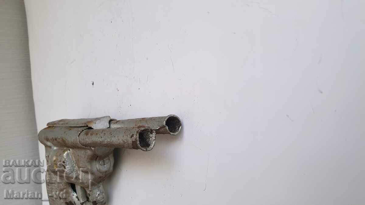 Old metal Russian toy gun - 6 Old metal Russian toy gun - 6