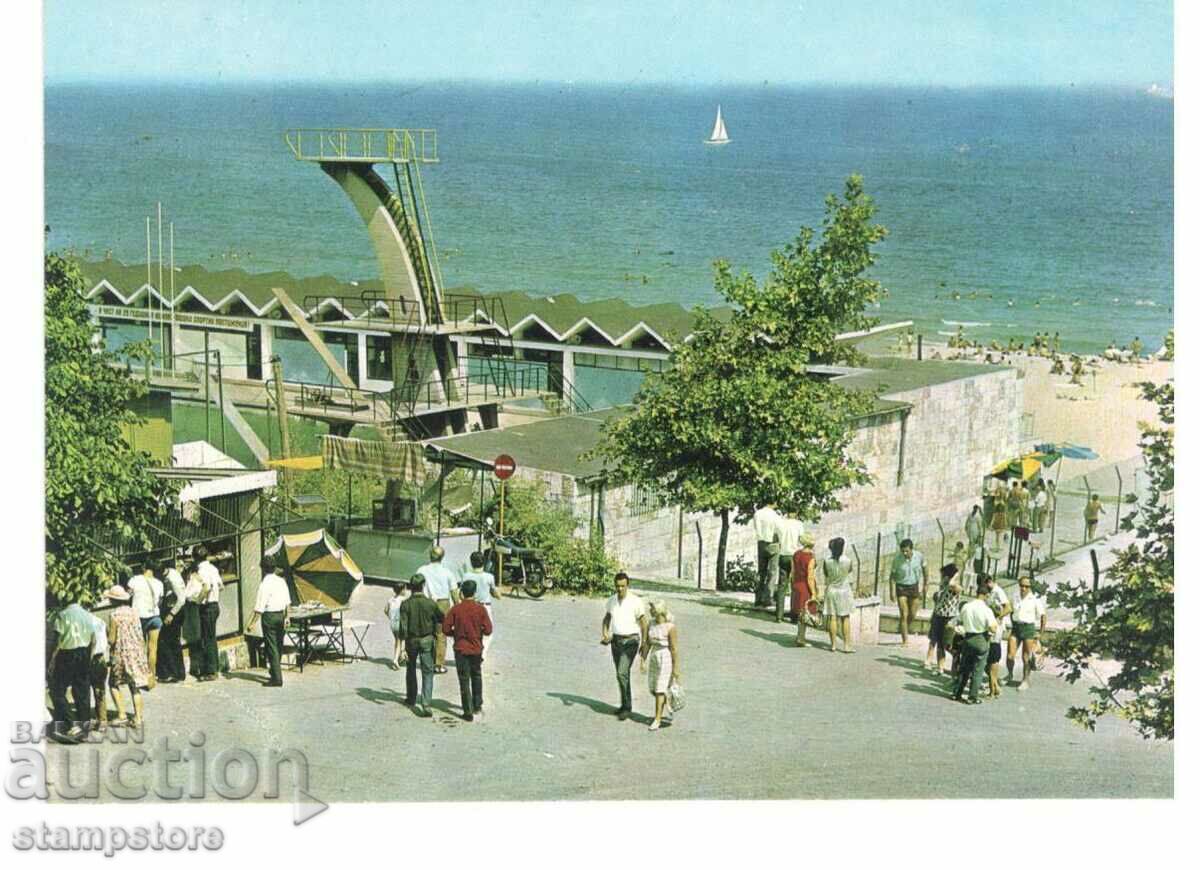 Varna - Băile din Marea Sudului - 1974 - necălătorită