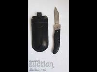 Rare Folding hunting knife Factory "Voenohot" Kolpino