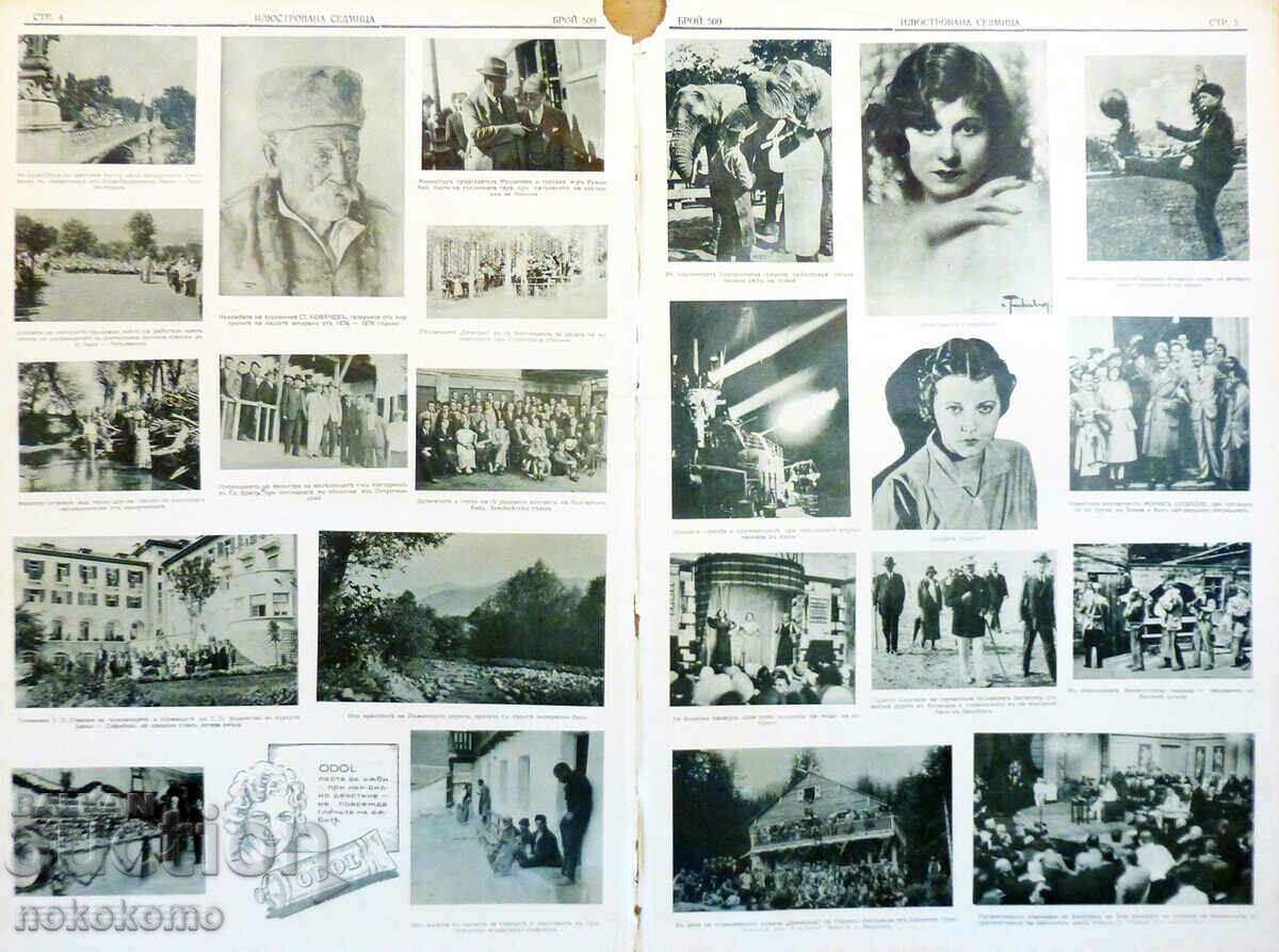 Εφημερίδα: "ΕΙΚΟΝΟΓΡΑΜΜΕΝΗ ΕΒΔΟΜΑΔΑ" με τιμή 5.99 BGN | € 3.06 Εφημερίδα: "ΕΙΚΟΝΟΓΡΑΜΜΕΝΗ ΕΒΔΟΜΑΔΑ" με τιμή 5.99 BGN | € 3.06