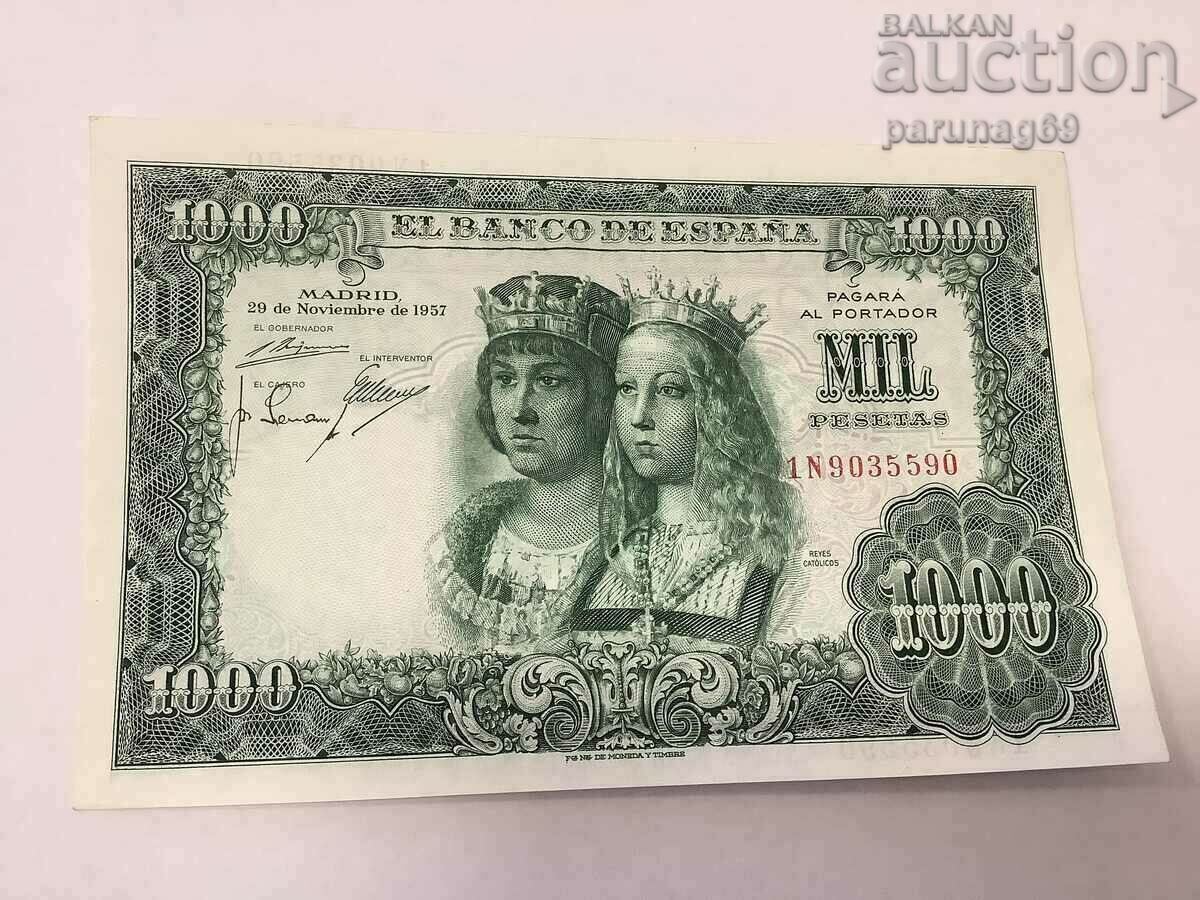 Spania 1000 pesetas 1957