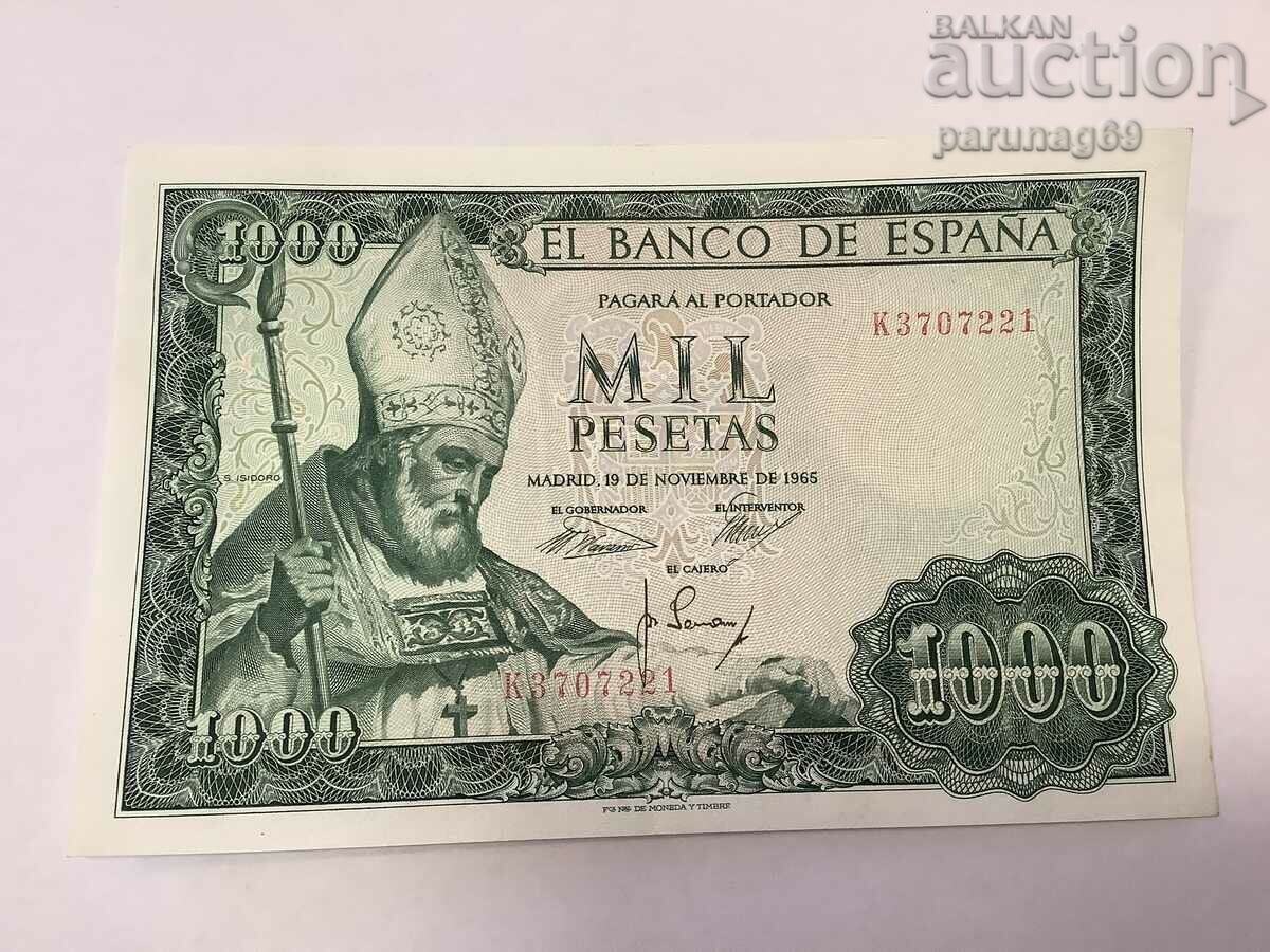 Spain 1000 pesetas 1965