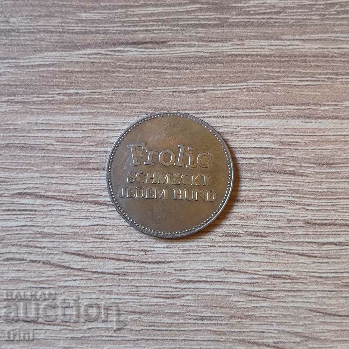 Token Frolic Dogfood dachshund FR Γερμανία με τιμή 3.00 BGN | € 1.53