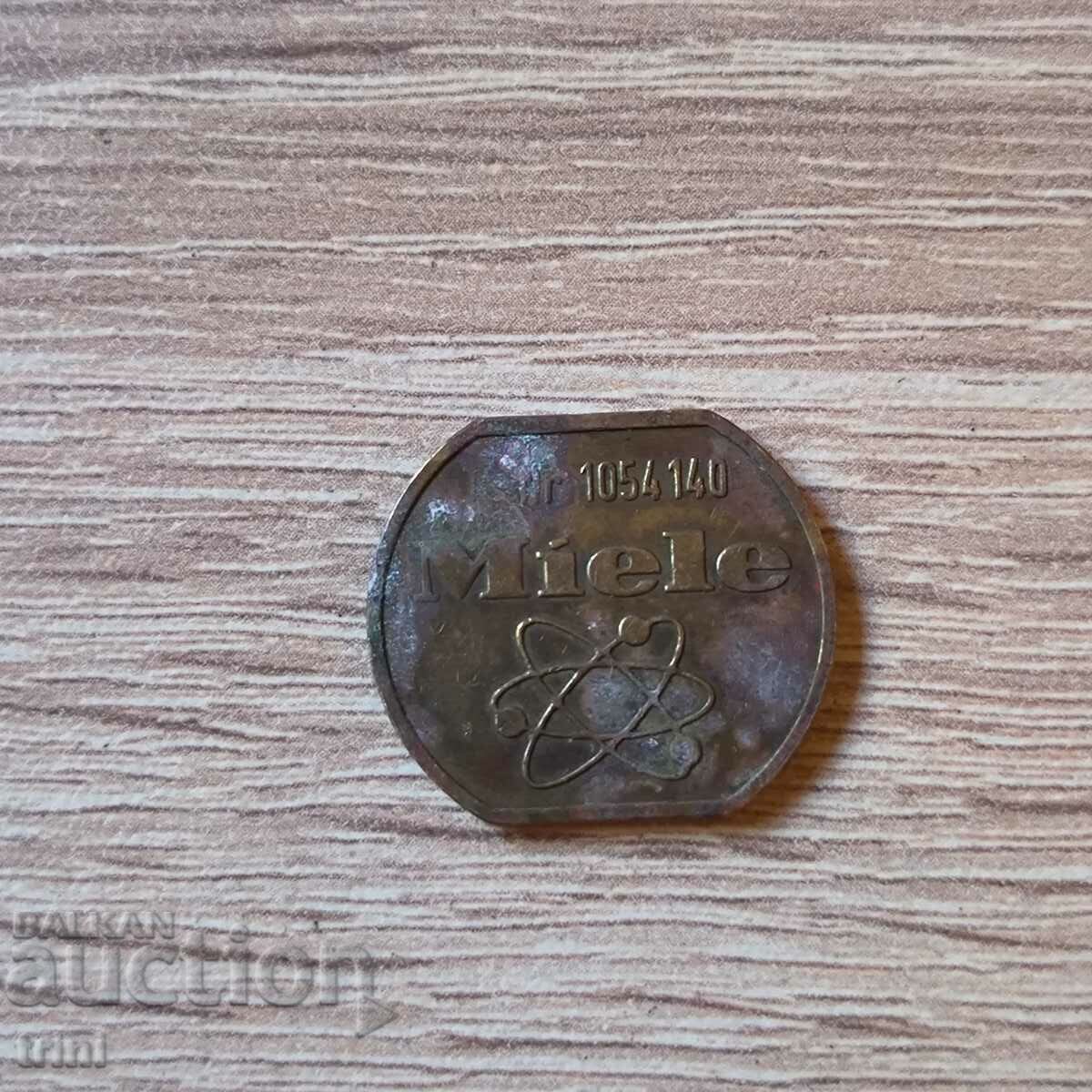 Token Miele Federal Republic of Germany with price 5.00 BGN | € 2.56