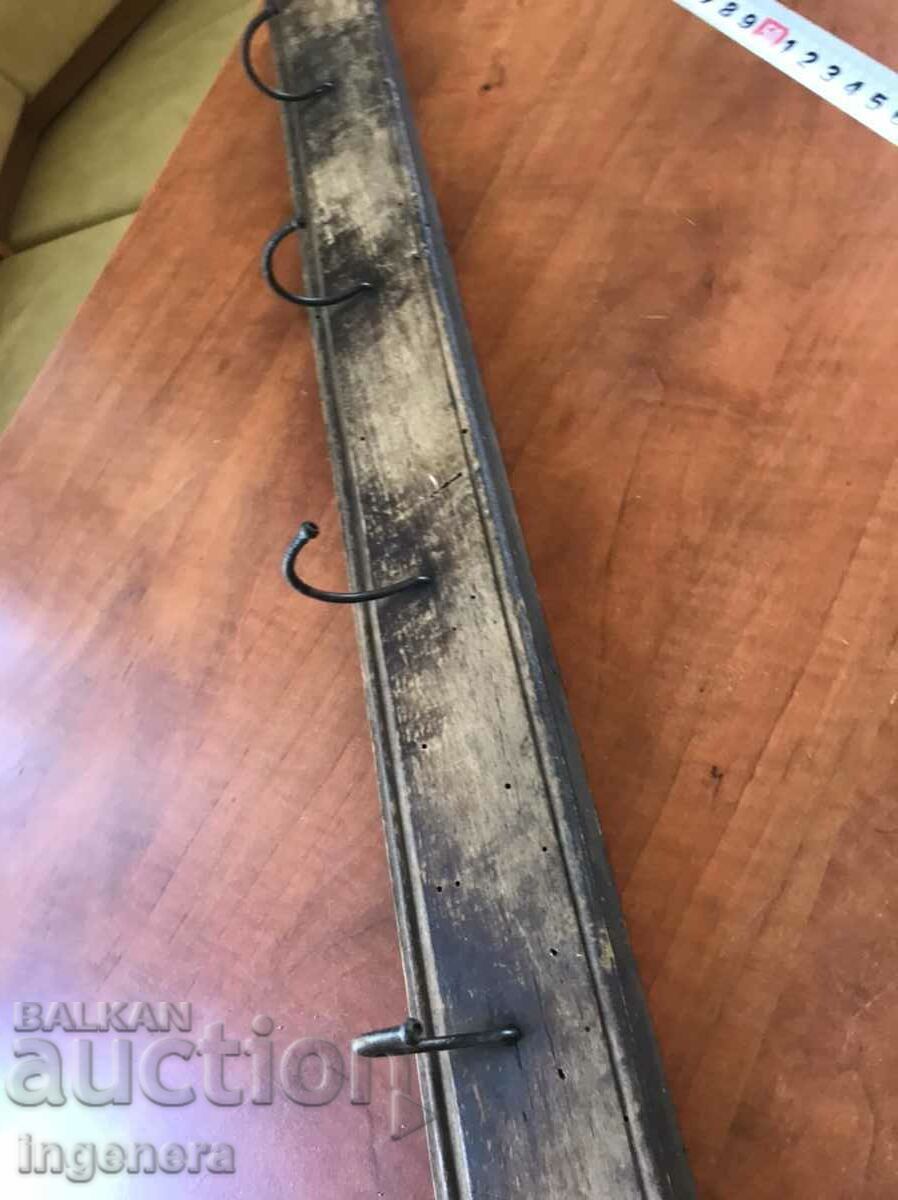 HANGER HANGER WOOD ANTIQUE - 5