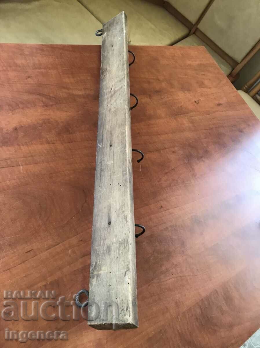 HANGER HANGER WOOD ANTIQUE - 6