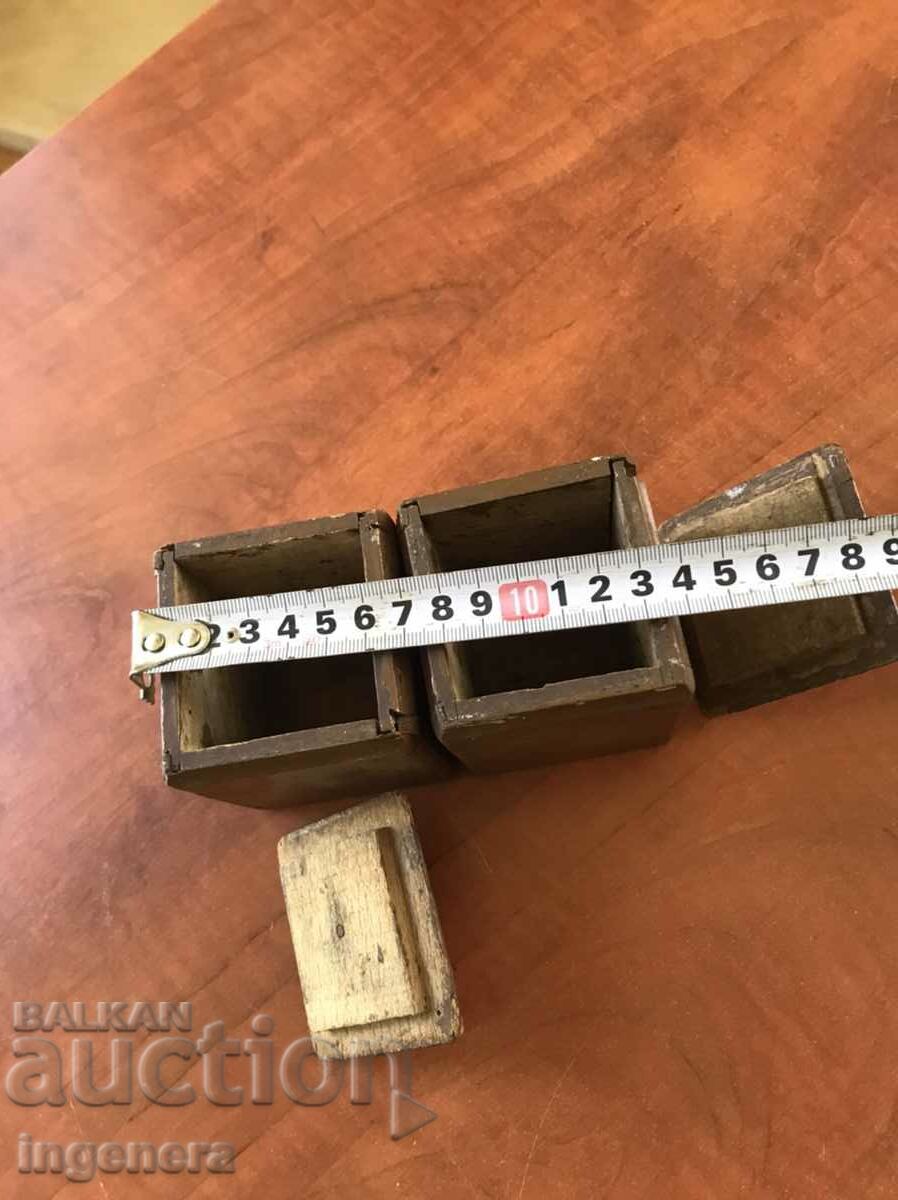 Auction BOXES BOX WOOD FOR SPICES ANTIQUE-2 PCS. Auction BOXES BOX WOOD FOR SPICES ANTIQUE-2 PCS.