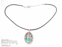 Necklace / necklace, mother of pearl