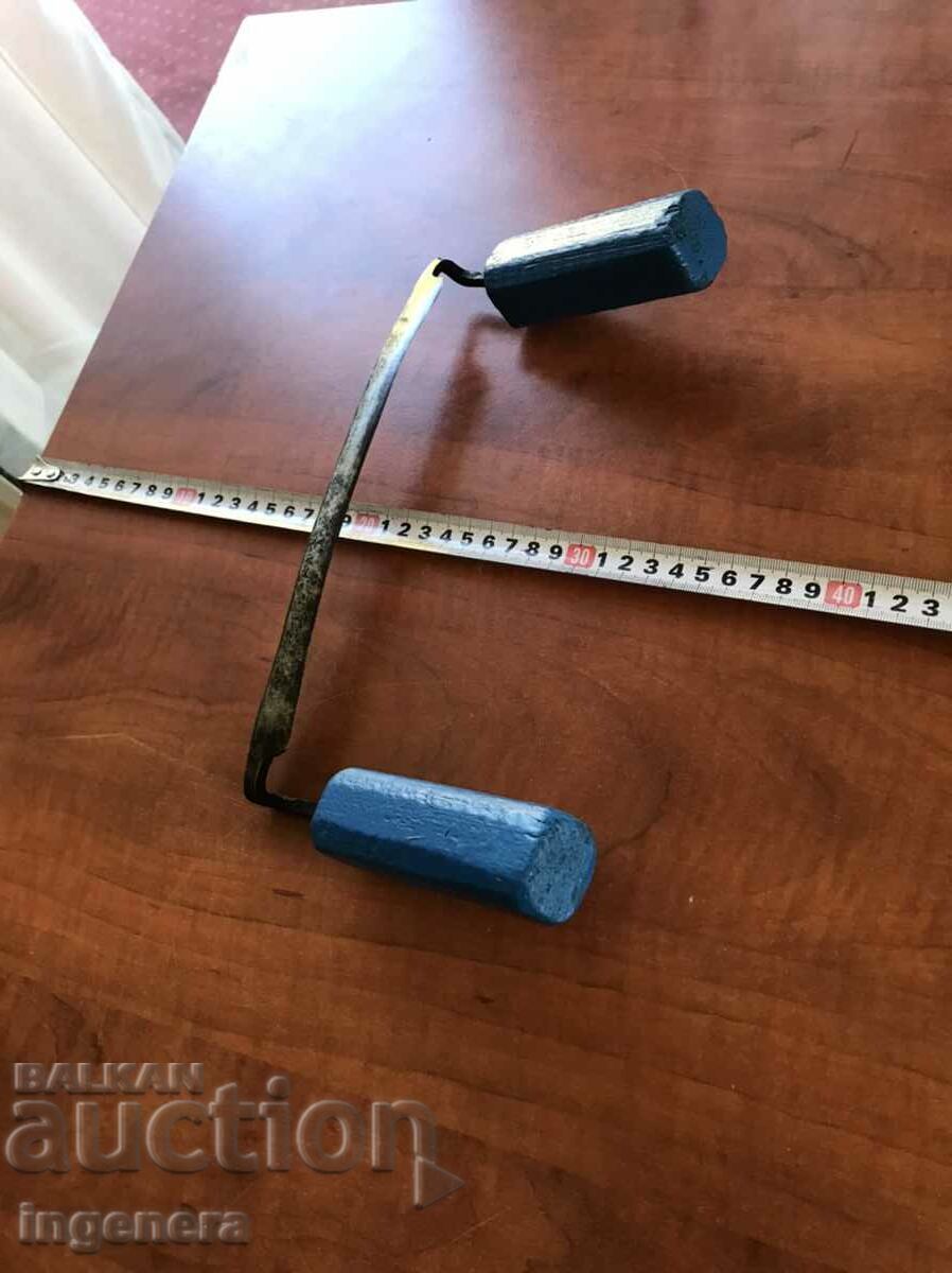 Auction  HAND PEELER FOR PEELING BARK FROM TREES AN OLD TOOL.