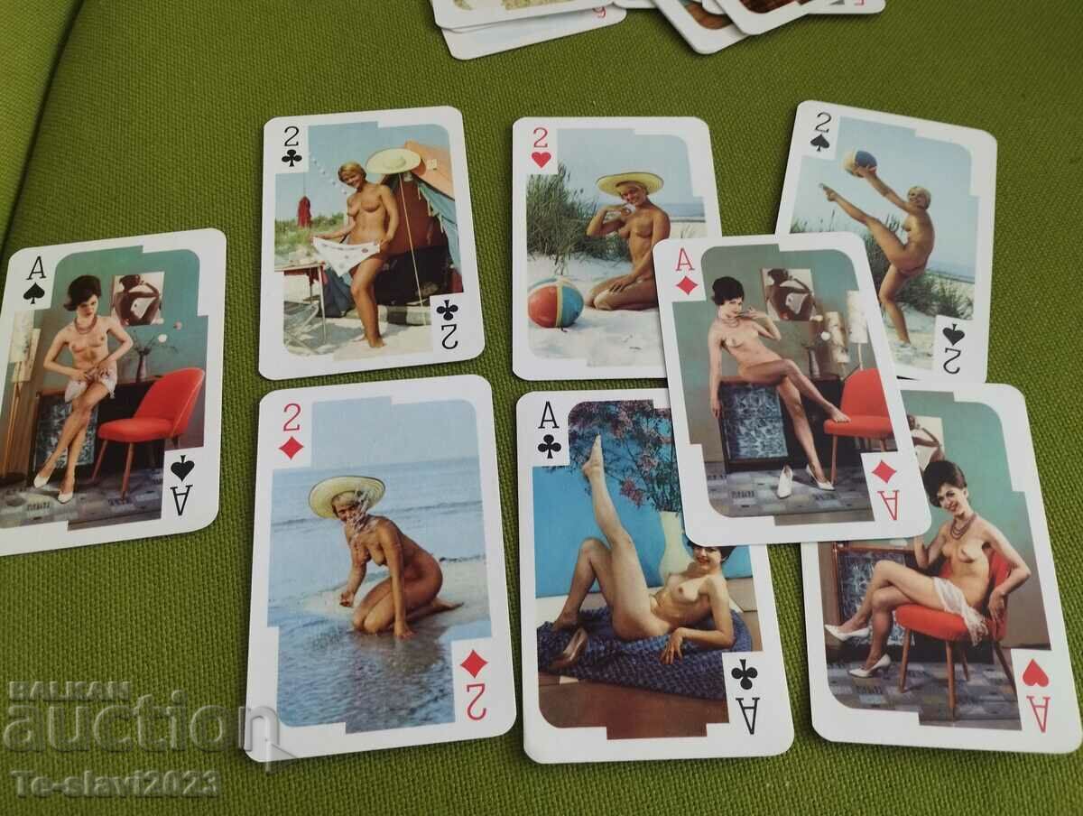 1970s Old French Erotic Playing Cards