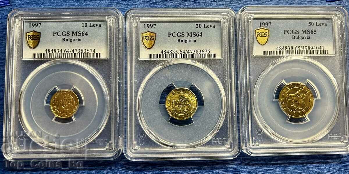 Complete 1997 High MS SET, PCGS CERTIFIED