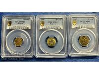 Complete 1997 High MS SET, PCGS CERTIFIED