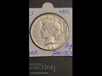 1 Dollar 1922 Liberty Dollar USA Silver Coin