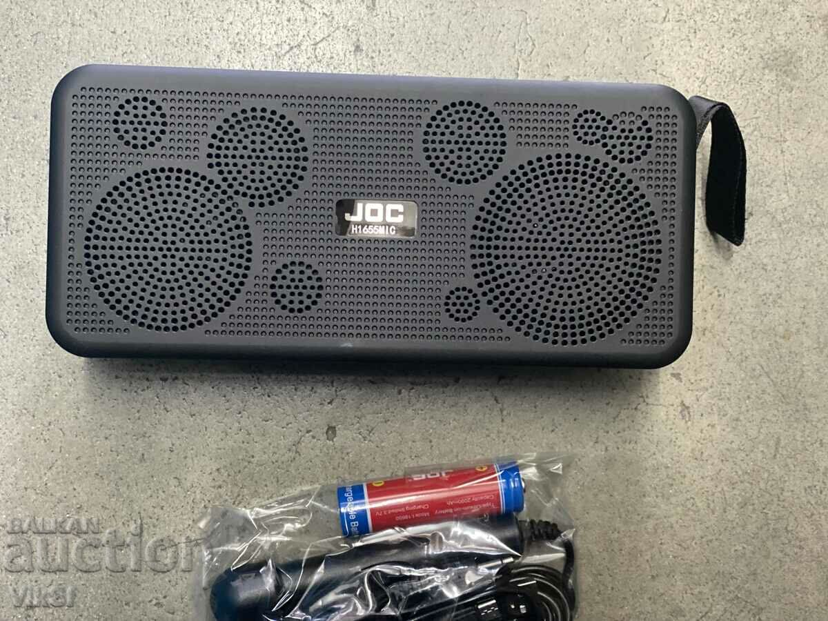 Bluetooth speaker SPECIAL BASS JOC H1655-BT.FM,MP3 with price 24.50 BGN | € 12.53 Bluetooth speaker SPECIAL BASS JOC H1655-BT.FM,MP3 with price 24.50 BGN | € 12.53
