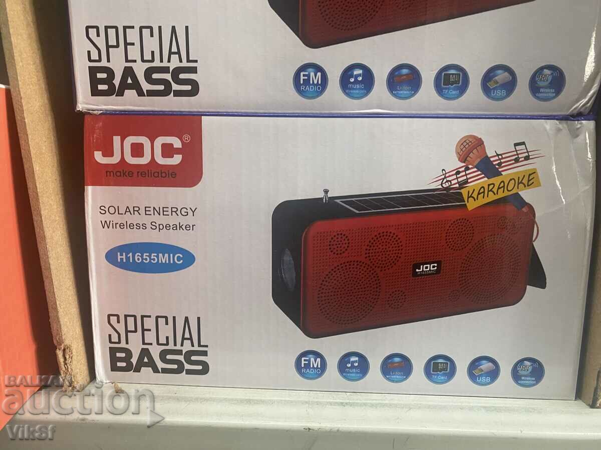 Difuzor Bluetooth SPECIAL BASS JOC H1655-BT.FM,MP3