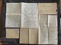 Lot of old letters from the beginning of the 20th century