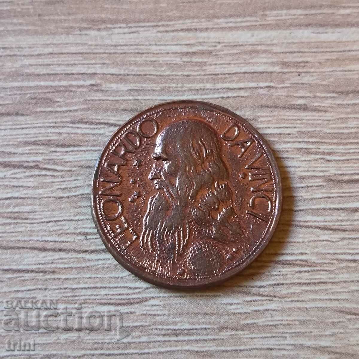 Token Leonardo da Vinci Italy with price 10.00 BGN | € 5.11