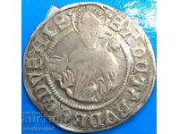 Austria 1 batz 1509 argint