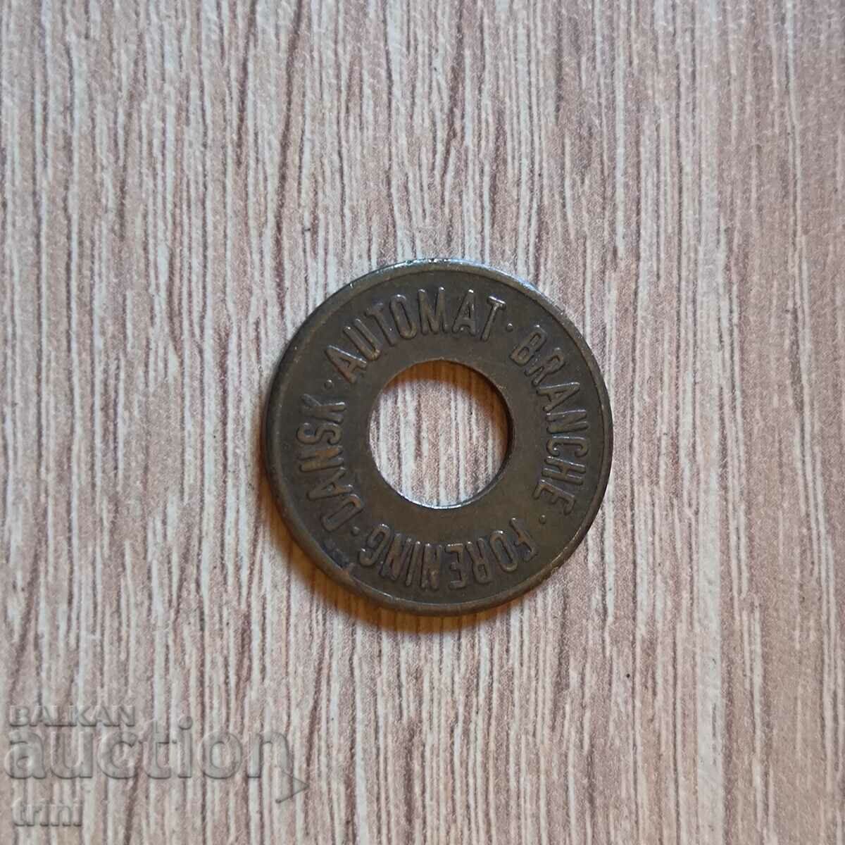 Token Danish Slot Industry Association 25 jore with price 5.00 BGN | € 2.56 Token Danish Slot Industry Association 25 jore with price 5.00 BGN | € 2.56