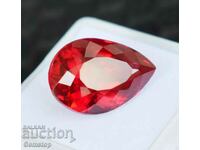 BZC! 0.90 carat natural ruby oval cert. GDL of 1 st!