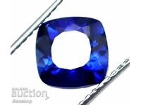 BZC! 12.45 k natural sapphire cushion of 1st!