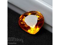 BZC! 12.40 ct natural sapphire pear of the 1st class!