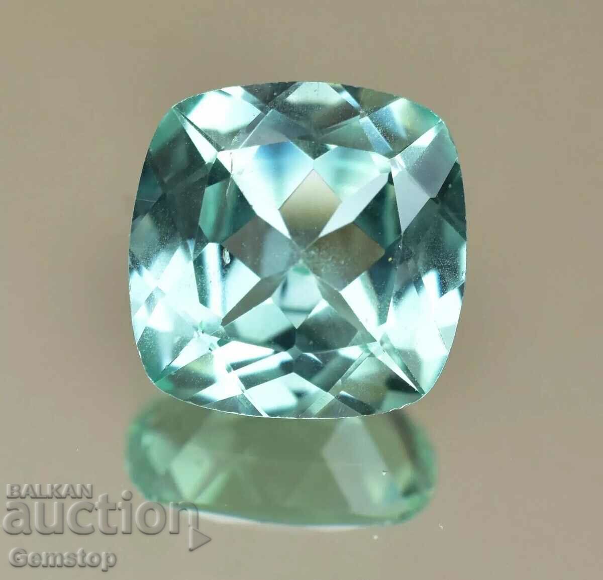 BZC! 16.40 kth natural sapphire cushion of 1st!