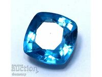 BZC! 1.55k natural aquamarine cert. GDL of the 1st class!