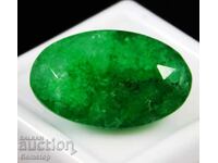 BZC 16.80 ct natural beryl emerald oval of 1 st!certVGTL