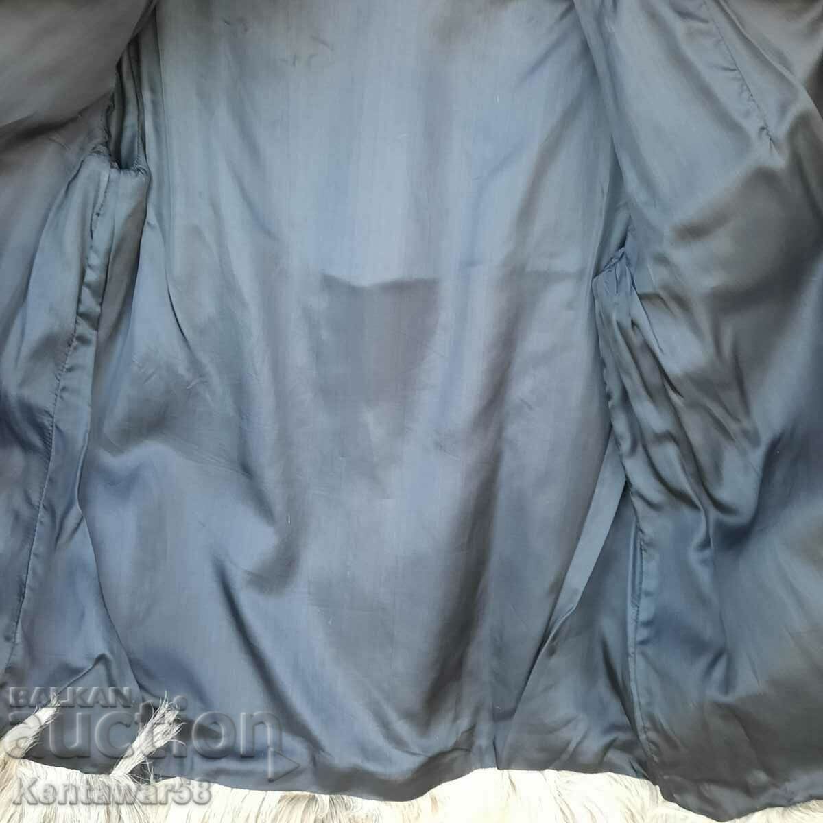 Auction Coat for the Surva holiday - natural goatskin Auction Coat for the Surva holiday - natural goatskin