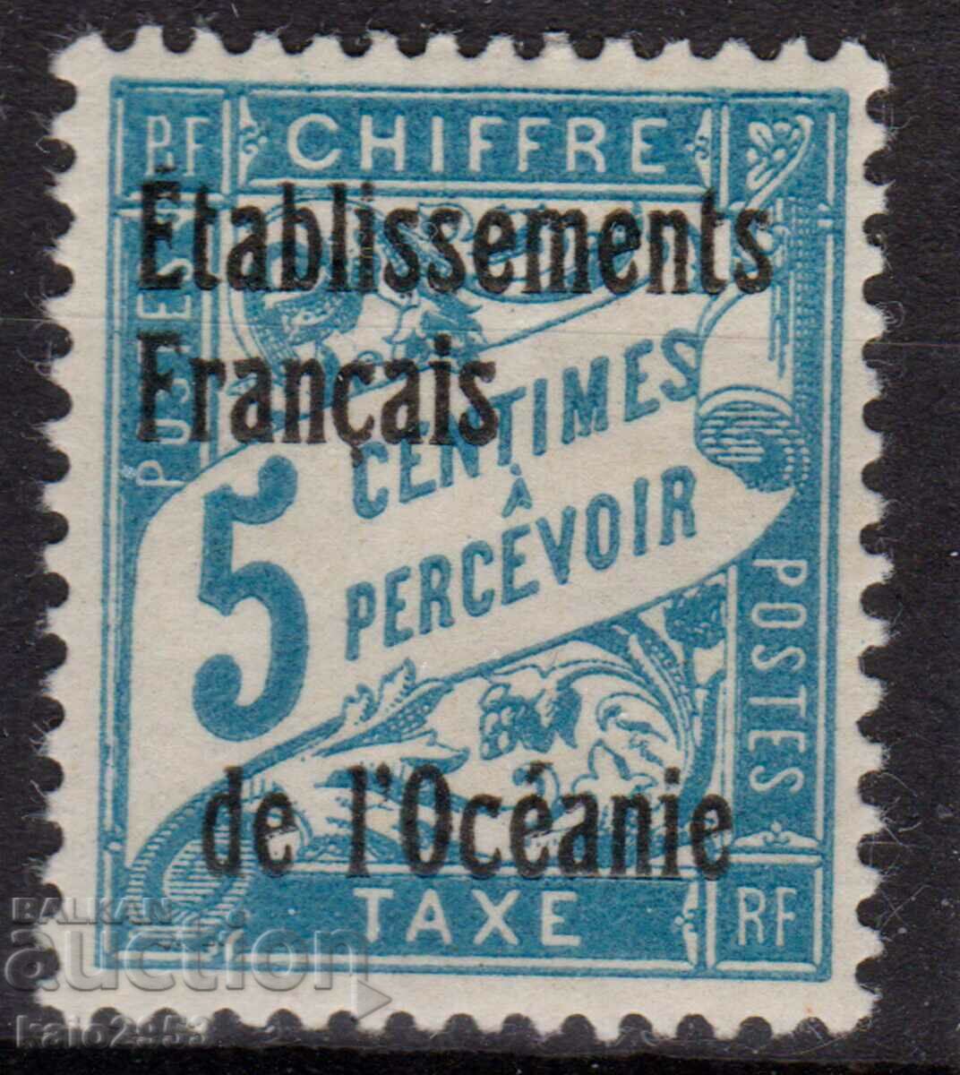 French Oceania-1926-To be paid extra-Superior. for Oceania, MLH