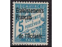 Oceania Franceză-1926-Se plătește extra-Superior. pentru Oceania, MLH