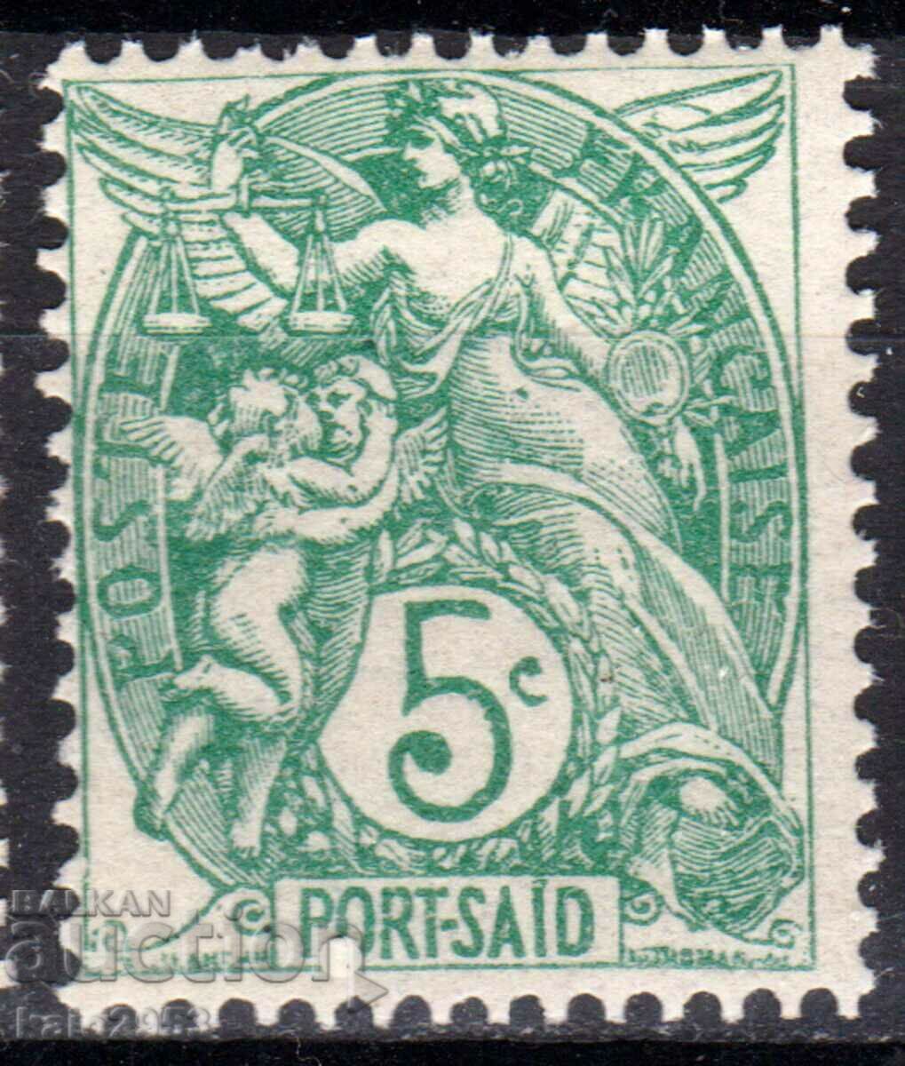 Γαλλία/Πορτ Σάιντ/Αίγυπτος-1902- Colonial Allegory, MNH