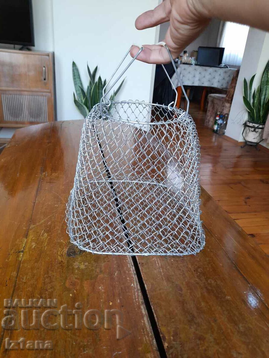 Old metal shopping bag with price 27.00 BGN | € 13.80 Old metal shopping bag with price 27.00 BGN | € 13.80