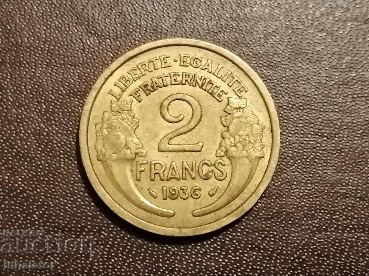 1936 2 franci