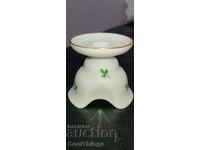 A beautiful porcelain candlestick marked