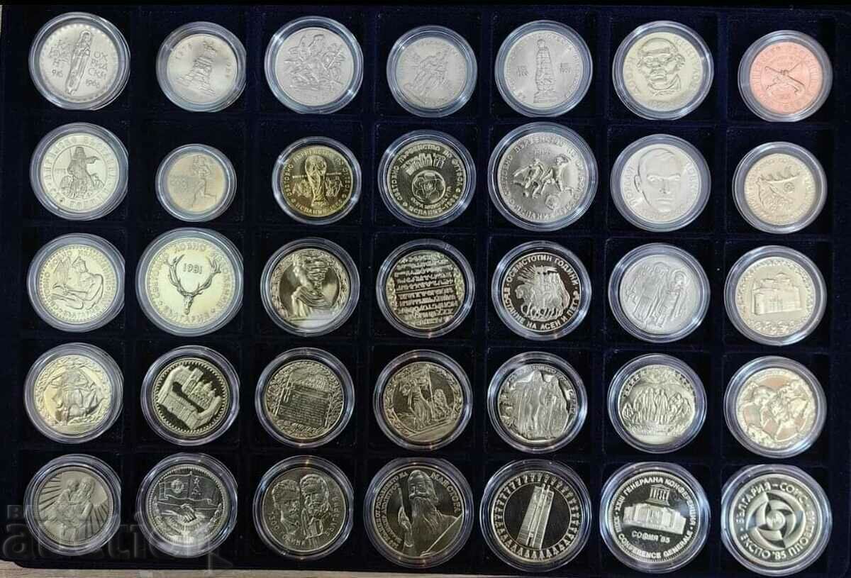 a collection of 60 Jubilee coins - no repeats