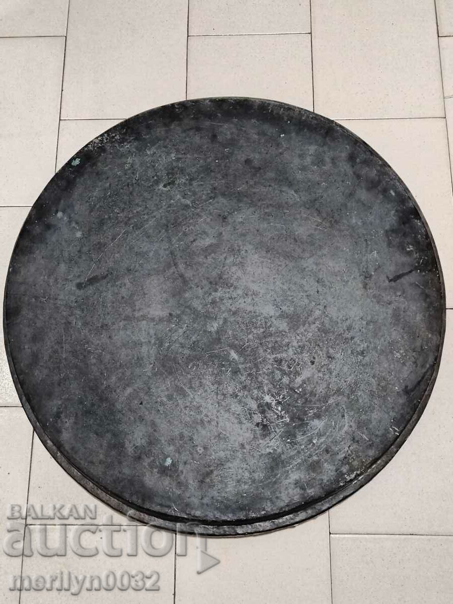 Large Revival Pie Pan Blue Copper Copper Dish - 6 Large Revival Pie Pan Blue Copper Copper Dish - 6