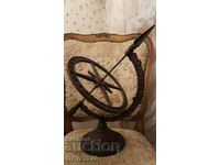 Large Cast Iron Sundial, Working! 2.6 kg