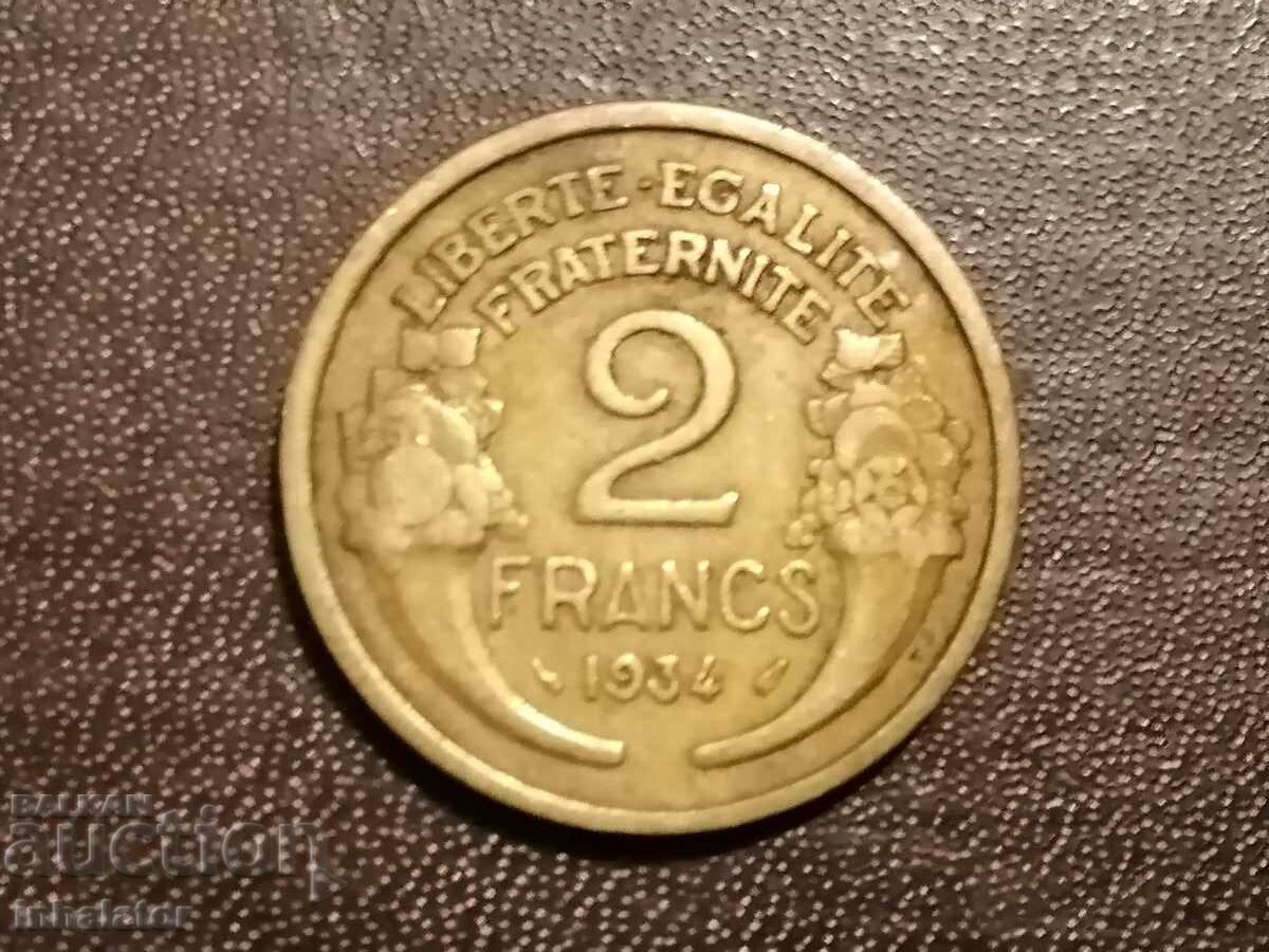 1934 2 francs