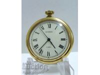 From 1 st. Soviet SEKONDA gold plated pocket watch, working