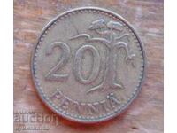 20 pence 1963 - Finlanda