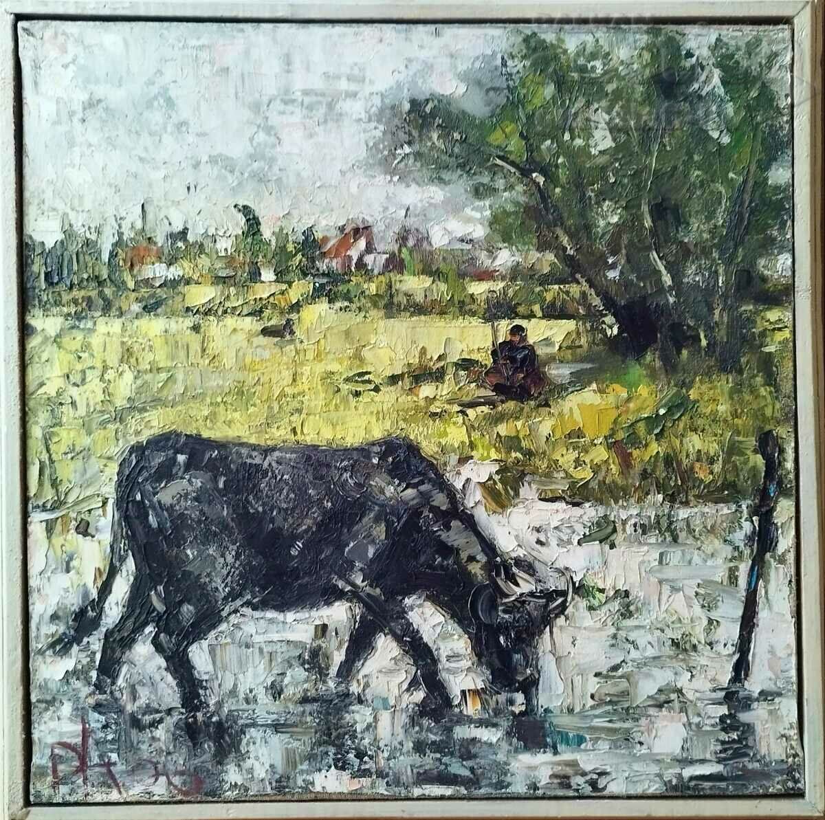 Poză, peisaj, pastoral, artă. Danail Tsonev, 2006