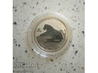 Сребро 1/2 OZ 2010 Тигър