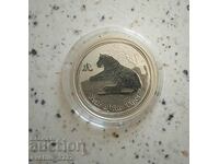 Argint 1/2 OZ 2010 Tiger